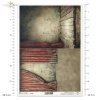 Kurtyna, teatr, scena, vintage, retro, deski, drewno, teatralne rekwizyty, scenografia, stary styl